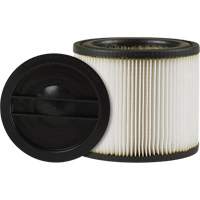 Petit filtre pour aspirateur, Cartouche, Pour 1 - 6 gal. US Cam Industrial
