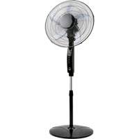 Oscillating Pedestal Fan with Remote Control, Commercial, 3 Speed, 16" Diameter Cam Industrial