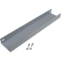 Armoires robustes &agrave; portes creuses - Tablette additionnelle, 18" x 6", Capacit&eacute; de 35 lb, Acier, Gris Cam Industrial