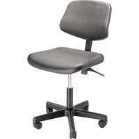Si&egrave;ges ergonomiques, Polyur&eacute;thane, Noir, Capacit&eacute; 250 lb Cam Industrial
