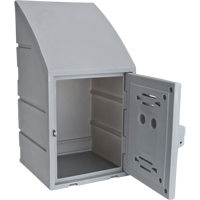 Locker, 15" x 15" x 31", Grey, Assembled Cam Industrial