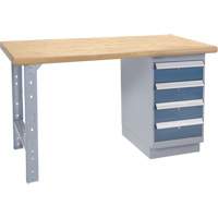 Heavy-Duty Workbench, 1500 lbs. Cap., 72" W x 36" D, 34" H Cam Industrial