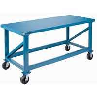 Extra Heavy-Duty Workbenches - All-Welded Benches, Steel Surface Cam Industrial