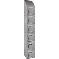 Locker, 12" x 15" x 12", Grey, Assembled Cam Industrial