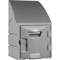 Locker, 12" x 15" x 25", Grey, Assembled Cam Industrial