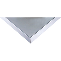 304 Stainless Steel Wood-Filled Workbench Tops, 24" D x 48" W, 1-3/4" Thick Cam Industrial