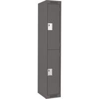Casiers Clean Line, 2 niveaux, 12" x 18" x 72", Acier, Charbon, Rivet (assembl&eacute;) Cam Industrial