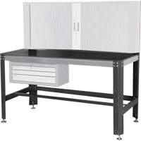 Work Bench, Laminate Surface, 26" W x 30" D x 63" H Cam Industrial