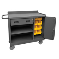 Mobile Workbench Cabinet, Steel Surface Cam Industrial