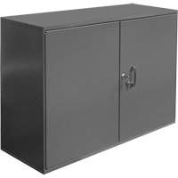 Abrasive Accessory Cabinet, Steel, 2 Drawers, 33-3/4" x 11-7/8" x 23-7/8", Grey Cam Industrial