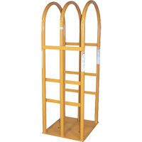 T104 3-Bar Earthmover Tire Inflation Cage Cam Industrial