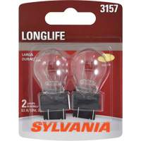 3157 Mini-ampoule automobile &agrave; longue dur&eacute;e de vie, Incandescente, 26,9 W/8,3 W, Blanc cass&eacute; Cam Industrial