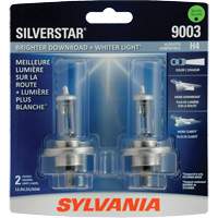 9003 SilverStar&reg; Ultra Headlight Bulb, Halogen, 60 W, White Cam Industrial