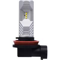 H8 Headlight Bulb, LED, 12.8 W/9 W, White Cam Industrial