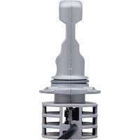 9006 Headlight Bulb, LED, 13.2 W/17 W, White Cam Industrial