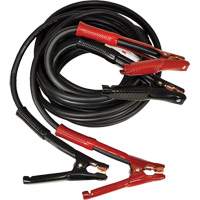 Super Heavy-Duty Booster Cable with Flexi-Spring Strain, 1/0 AWG, 800 A, 25' Cable Cam Industrial