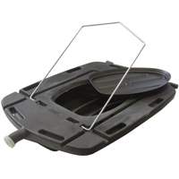 Bac de vidange d'huile pour camion &agrave; profil bas avec couvercle Cam Industrial