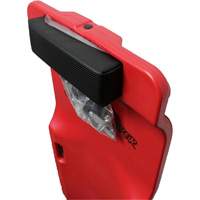 Red Low Profile Plastic Creeper Cam Industrial