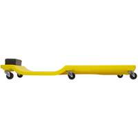 Yellow Low Profile Plastic Creeper Cam Industrial