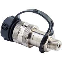 Raccords &agrave; c&ocirc;t&eacute; femelle pour d&eacute;bit &eacute;lev&eacute;, Acier, 3/8", NPTF femelle, 10 000 PSI Cam Industrial