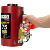 Heavy-Duty Hydraulic Cylinder, 6" Stroke, 75 Ton(s) Capacity, 10000 PSI Cam Industrial