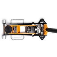 Aluminum Racing Jack, 2 Ton(s) Capacity, 3-1/4" Lowered, 18-1/2" Raised, Manual Hydraulic Cam Industrial