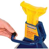 Chandelles, Poign&eacute;e/rochet verrouillable, Capacit&eacute; de 6 tonnes, 25-1/4" h Cam Industrial