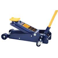 Service Jack, 2 Ton(s) Capacity, 4-1/2" Lowered, 20-1/4" Raised, Manual Hydraulic Cam Industrial