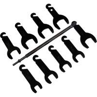 10-Piece Pneumatic Fan Clutch Wrench Set Cam Industrial