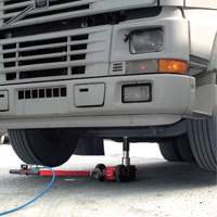 Cric &agrave; 2 &eacute;tapes, 33 tonnes/66 tonnes, Air comprim&eacute;/hydraulique Cam Industrial