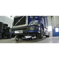 Floor Service Jack, 14 Ton(s) Capacity, 8-1/4" Lowered, 20" Raised, Air Hydraulic Cam Industrial