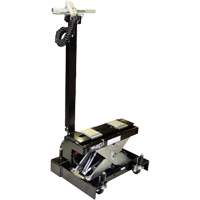 Floor Service Jack, 12 Ton(s) Capacity, 7-1/2" Lowered, 15-3/4" Raised, Air Hydraulic Cam Industrial