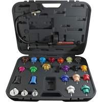 25-Piece Master Cooling System Pressure Test Kit Cam Industrial