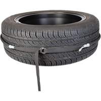 &eacute;largisseur pneumatique de talons T133, Caoutchouc, Convient aux jantes de taille 22" - 32" Cam Industrial