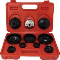10 Pc. Oil Filter Wrench Kit Cam Industrial