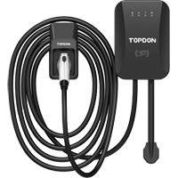 PulseQ AC Home EV Charger with RFID Mode, 40 A, Level 2 AC, Type 1 (SAE J1772) Connector Cam Industrial