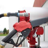 Red Ultra High-Flow Automatic Diesel Spout Nozzle Cam Industrial