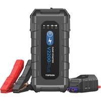 V2200Plus 2-in-1 2200 Peak Amp Jump Starter, Battery & System Tester Cam Industrial