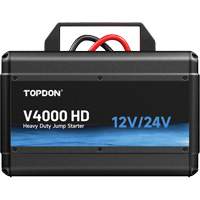 V4000 HD 12V/24V 4000A Jump Starter Cam Industrial