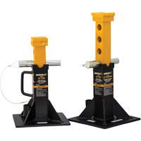 Heavy-Duty Jack Stand, Locking Pin, 22 Tons Capacity, 12-1/4" - 19-7/8" H Cam Industrial