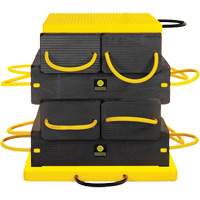 10-Piece CribLok Composite Cribbing System Kit Cam Industrial