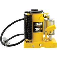 Cric-bouteille de s&eacute;rie Pro, 30 tonnes, Air comprim&eacute;/hydraulique, 20" Hauteur &eacute;lev&eacute;e Cam Industrial