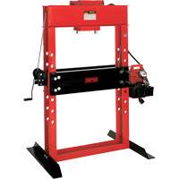 Electro/Hydraulic Pump Operated Shop Press, 50 tons Capacity Cam Industrial