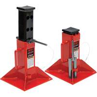 Chandelles, Tige verrouillable, Capacit&eacute; de 25 tonnes, 12" - 20" h Cam Industrial