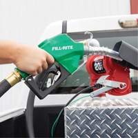 Pistolet de distribution automatique vert pour diesel Cam Industrial