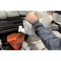 Low Profile Oil Dispenser, Polyethylene, 8 qt Capacity Cam Industrial