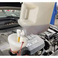 Low Profile Oil Dispenser, Polyethylene, 8 qt Capacity Cam Industrial
