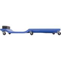Blue Low Profile Plastic Creeper Cam Industrial