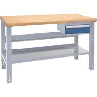 Industrial Duty Workbench, 1000 lbs. Cap., 60" W x 36" D, 34" H Cam Industrial
