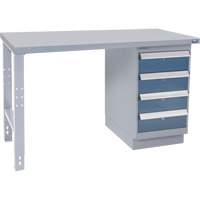 Industrial Duty Workbench, 36" W x 60" D x 34" H, 1000 lbs. Capacity Cam Industrial